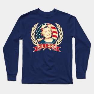 Hillary Clinton Long Sleeve T-Shirt